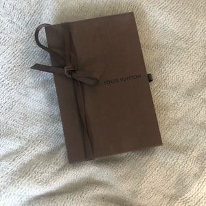 Louis Vuitton wallet box and dust bag